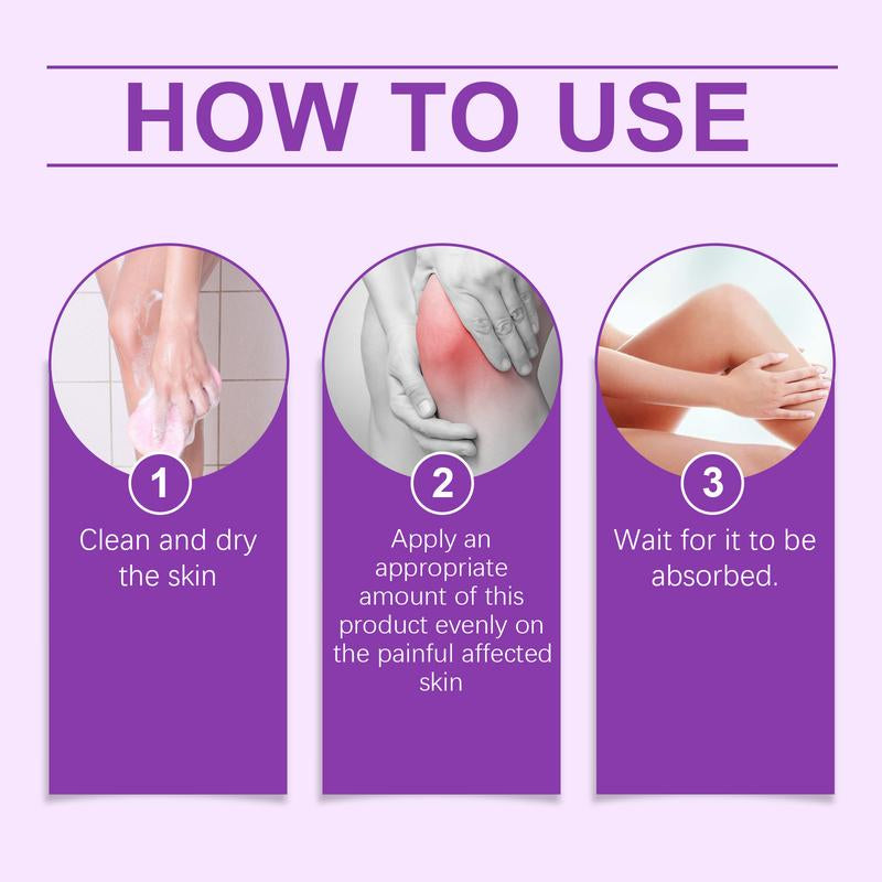 【SOUTH MOON 1】 Body Care Massage Gel Purple Gel for Daily Care, Joint Knees, Elbows, Shoulders, Comfortable Topical Application