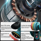 Cordless Car Buffer Polisher with 12V Lithium Rechargeable Battery*2, Cordless Polisher with 8 Variable Speeds, Cordless Buffer Polisher for Car Detailing, Polishing Tools, Polishing Accessories for Men