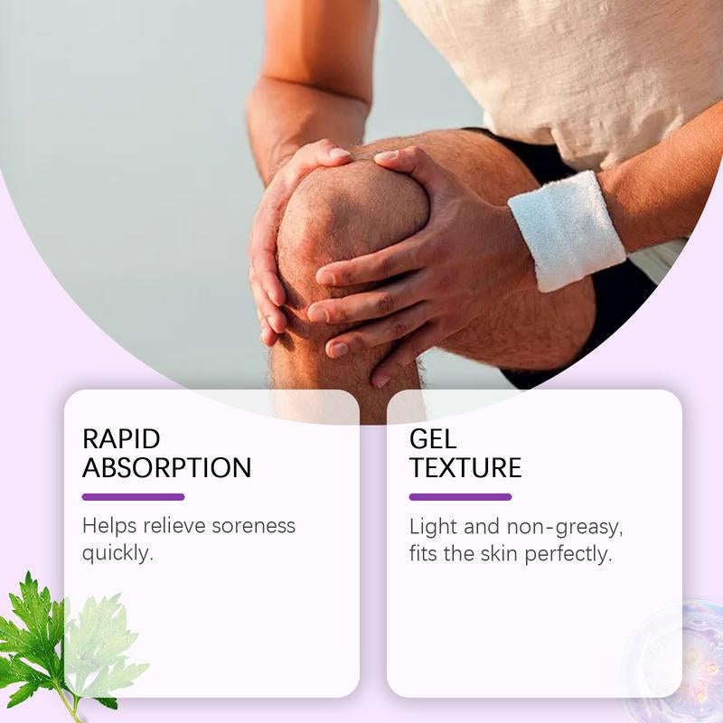 【SOUTH MOON 1】 Body Care Massage Gel Purple Gel for Daily Care, Joint Knees, Elbows, Shoulders, Comfortable Topical Application