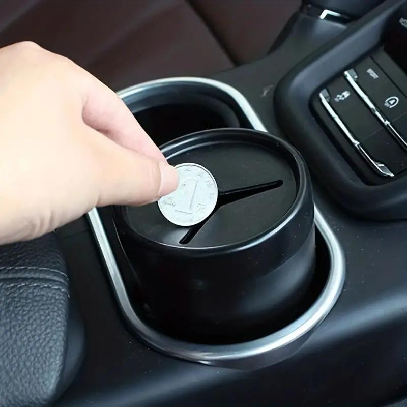 Car Coin Storage Box, Coin Organizer, Multifunctional Car Interior Storage Box, Universal Car Interior Accessories, Automotive Holder, Car Items, Car Accessories